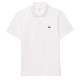 Polo Lacoste Regular Fit Algodon Blanco