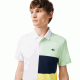 Lacoste Regular Fit Camisa Polo Reciclada Branco Verde