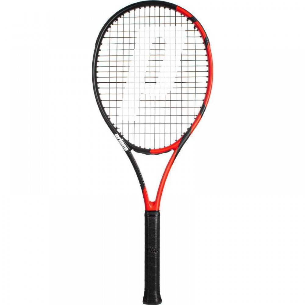 Prince Beast Power 285 Schwarz Rot Tennisschlager