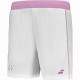 Short Babolat Juan Lebron Blanco Rosa