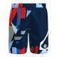 Short Bidi Badu New York 7Inch Azul Oscuro Rojo