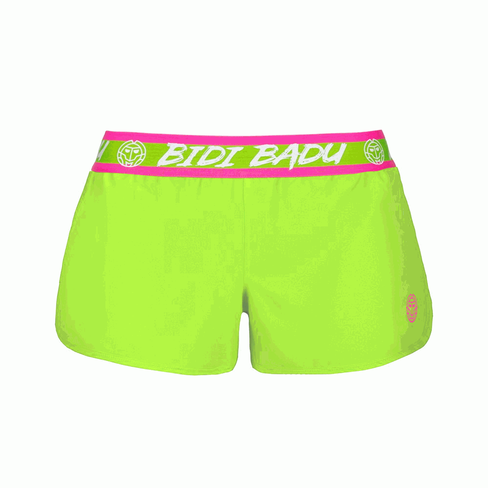 Short Bidi Badu Tiida Verde Neon Rosa Mujer - Barata Oferta Outlet