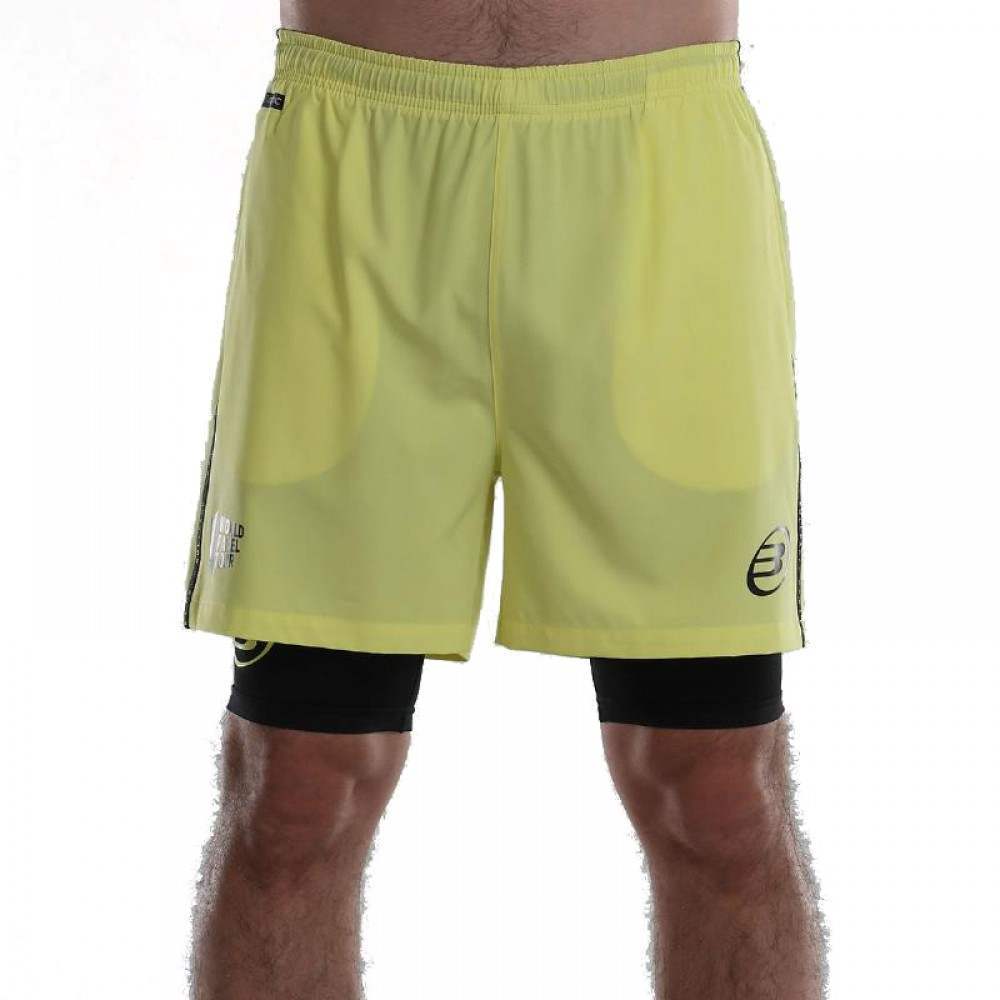 Short Bullpadel WPT Lirio Limon - Barata Oferta Outlet