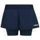 Short Head Dynamic Azul Oscuro Mujer - Barata Oferta Outlet