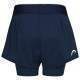 Short Head Dynamic Azul Oscuro Mujer - Barata Oferta Outlet