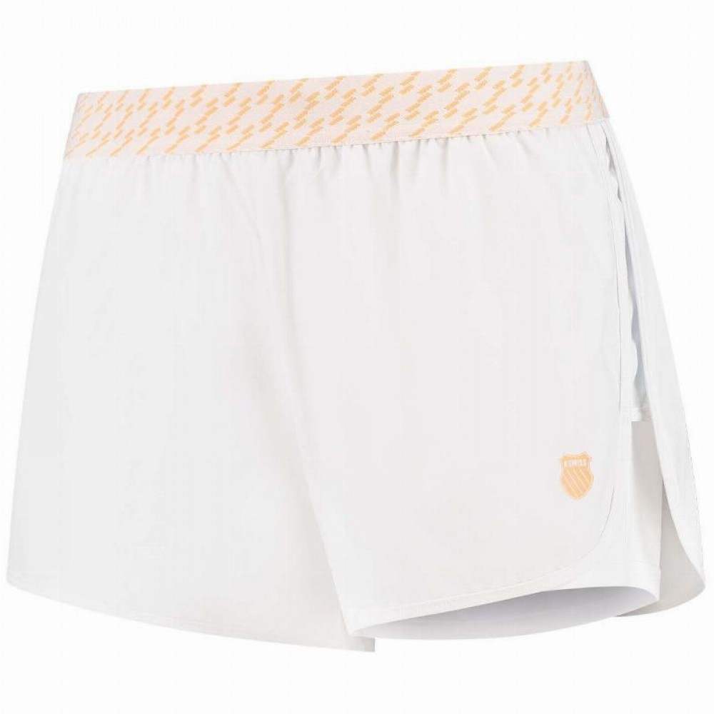 Short Kswiss Hypercourt 6 Blanco Mujer