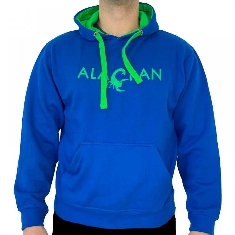 Sudadera Alacran Team Royal Verde - Barata Oferta Outlet