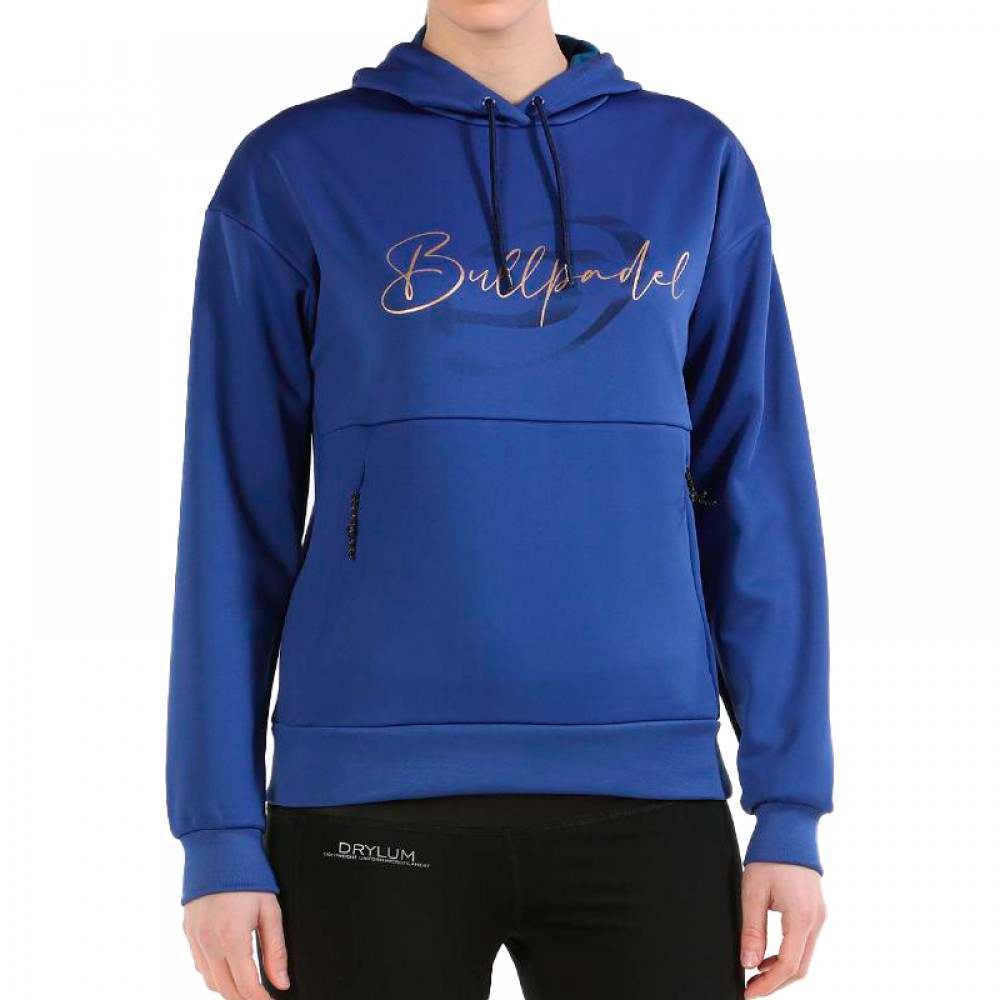 Sudadera Bullpadel Abane Azul Klein - Barata Oferta Outlet