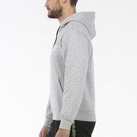 Sudadera Bullpadel Redipol Gris Medio Vigore