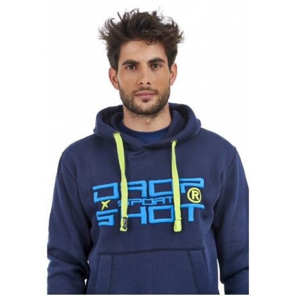 Sudadera Drop Shot Elfos Azul - Barata Oferta Outlet