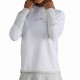 Sudadera Endless Breath Line Blanco Plata