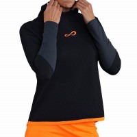 Sudadera Endless Breath Line Negro Titanium