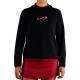 Sudadera Endless Breath Negro Vino - Barata Oferta Outlet