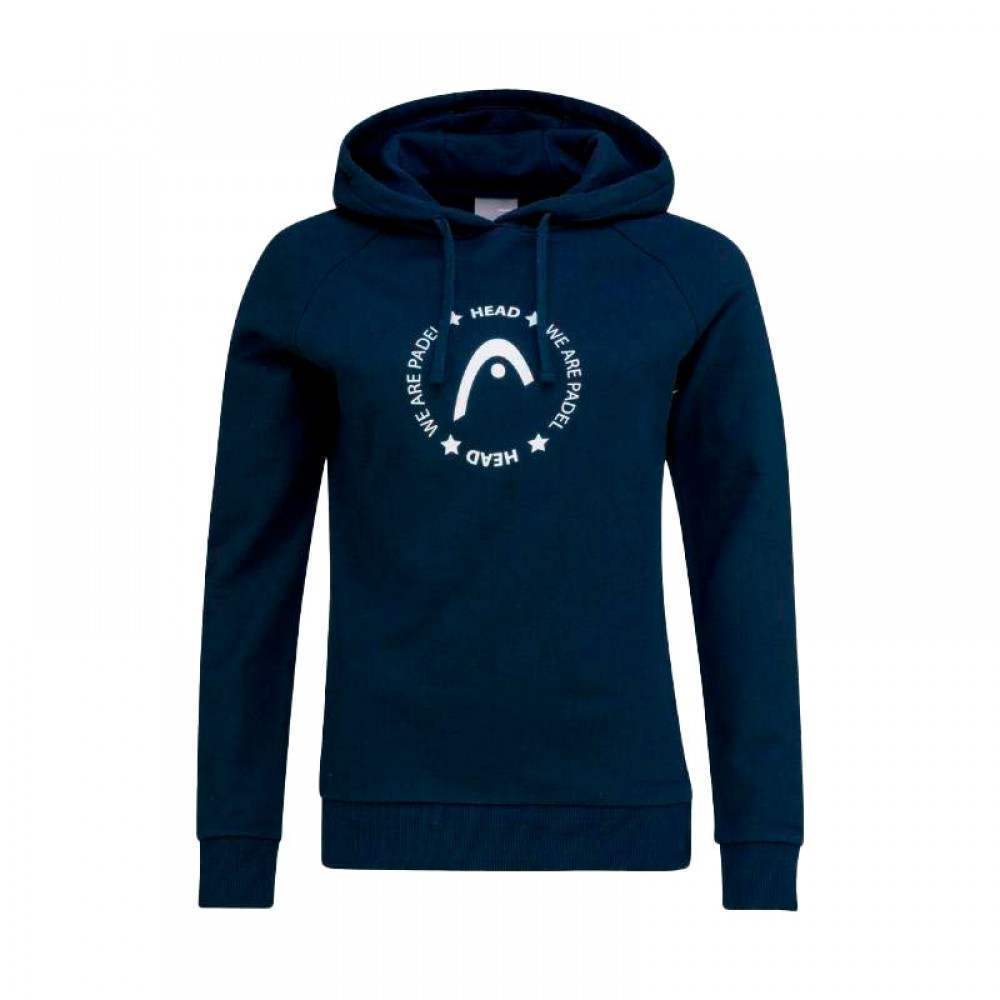 Sudadera Head Padel Azul Oscuro Mujer - Barata Oferta Outlet