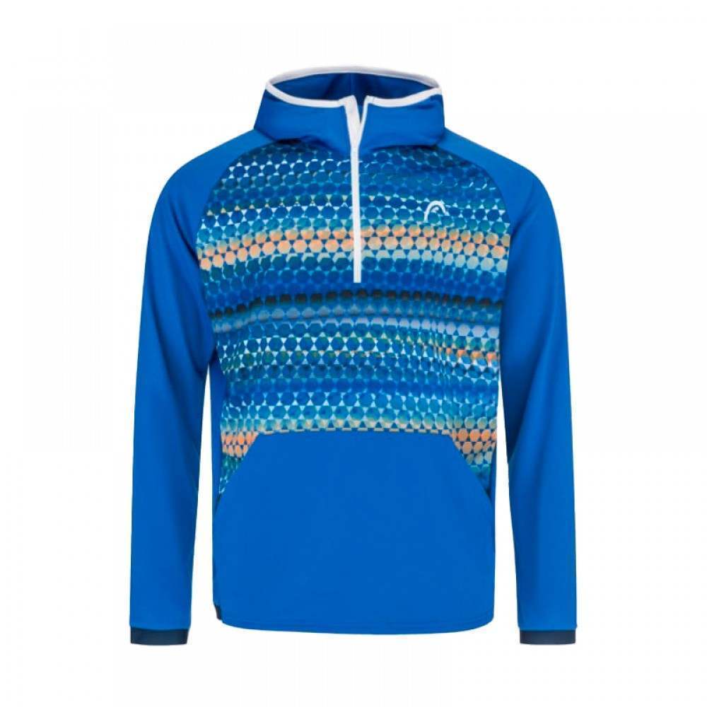 Sudadera Head TopSpin Azul Frances Print - Barata Oferta Outlet