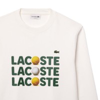 Sudadera Lacoste Felpa Blanco