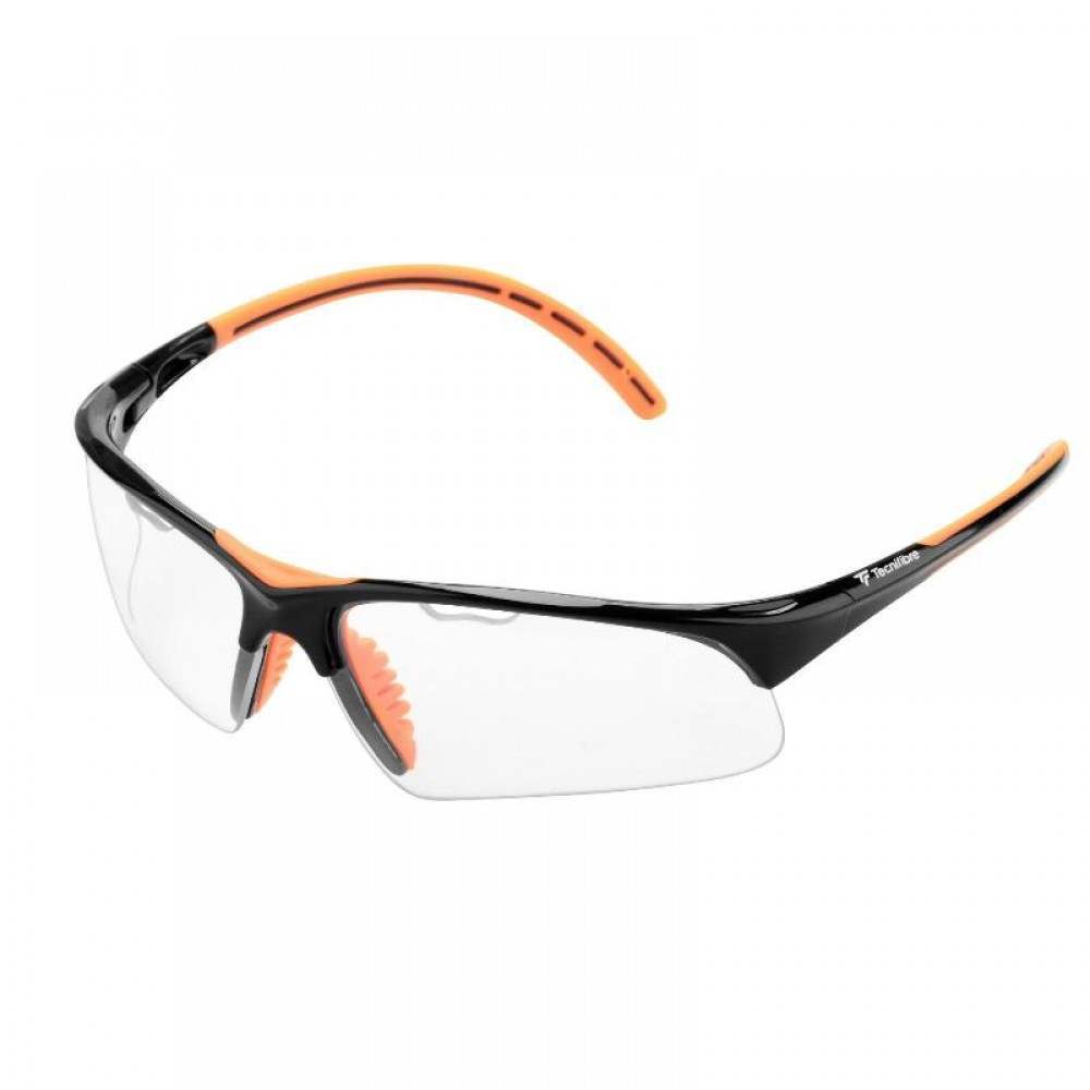 Gafas Squash Tecnifibre Negro Naranja