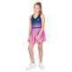 Vestido Bidi Badu Colortwist Rosa Azul Oscuro Junior