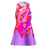 Vestido Bidi Badu Spike Lila Rosa Junior