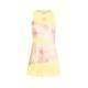 Vestido Bidi Badu Zahai Amarillo Rosa - Barata Oferta Outlet