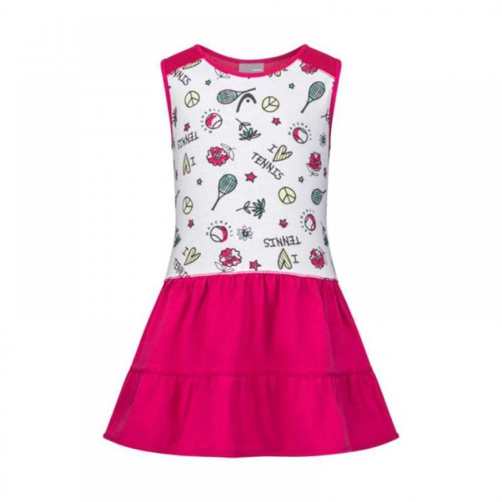 Vestido Head Tennis Burdeos Junior - Barata Oferta Outlet