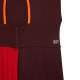 Lacoste Ultra Dry Burgunderfarbenes Kleid in Orange