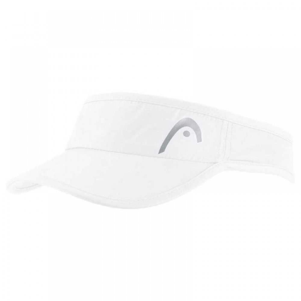 Visera Head Pro Player Blanco Plata