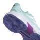 Zapatillas Adidas CourtJam Control 3 Aqua Blanco Mujer