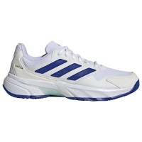 Zapatillas Adidas CourtJam Control 3 Blanco Azul Aqua