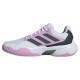 Zapatillas Adidas CourtJam Control 3 Blanco Negro Lila Mujer