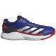 Zapatillas Adidas Courtquick Padel Azul Plata Rojo