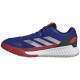 Zapatillas Adidas Courtquick Padel Azul Plata Rojo