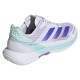 Zapatillas Adidas Defiant Speed 2 Blanco Azul Aqua Mujer