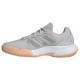 Zapatillas Adidas Gamecourt 2.0 Gris Metalizado Coral Mujer