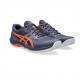 Zapatillas Asics Game FF Clay Azul Indigo Naranja