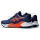 Zapatillas Asics Gel Challenger 14 Clay Azul Marino Naranja