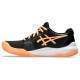 Zapatillas Asics Gel Challenger 14 Padel Negro Naranja Mujer