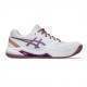 Zapatillas Asics Gel Dedicate 8 Padel Blanco Dark Ube Mujer