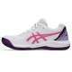 Zapatillas Asics Gel Dedicate 8 Padel Blanco Dragon Fruit Mujer