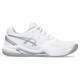 Zapatillas Asics Gel Dedicate 8 Padel Blanco Gris Mujer - Barata Oferta Outlet