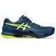 Zapatillas Asics Gel Resolution 9 Clay Azul Mako Amarillo