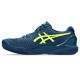 Zapatillas Asics Gel Resolution 9 Clay Azul Mako Amarillo