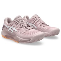 Zapatillas Asics Gel Resolution 9 Clay Rosa Blanco Mujer