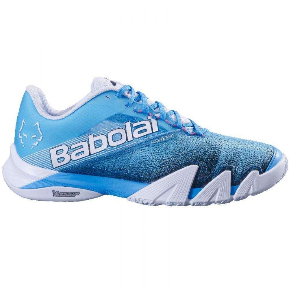 Zapatillas Babolat Juan Lebron Jet Premura 2 Azul Cian Blanco