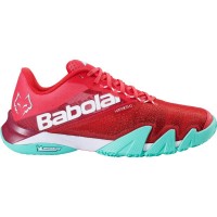 Zapatillas Babolat Juan Lebron Jet Premura 2 Rojo Verde