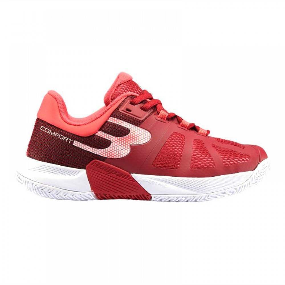 Zapatillas Bullpadel Performance Comfort 24V Cereza Mujer