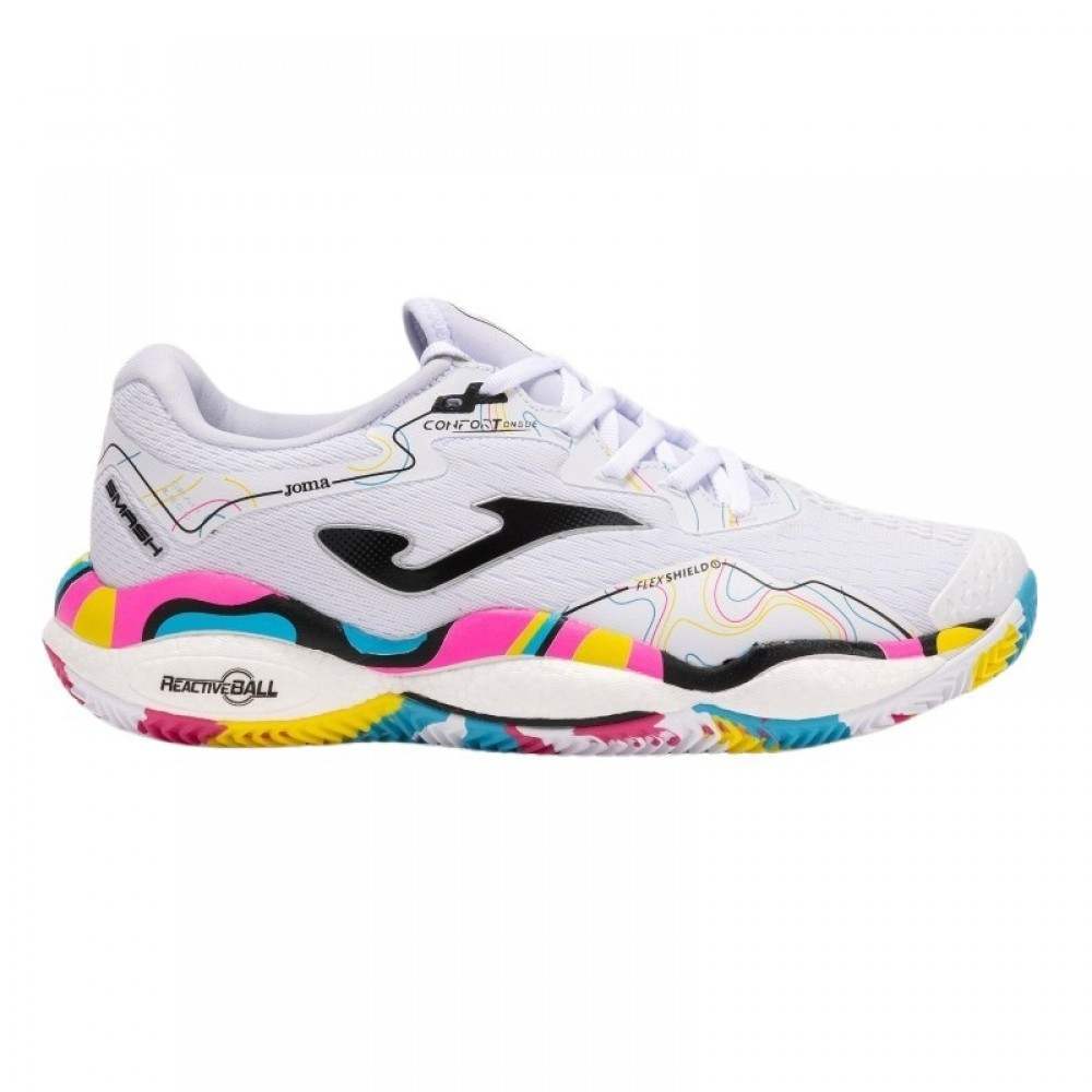 Joma Smash 2592 White Multicolor Sneakers