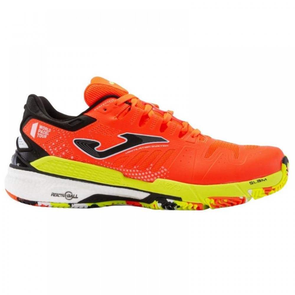 Zapatillas Joma WPT Slam 2307 Coral Negro - Barata Oferta Outlet