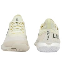 Zapatillas Lacoste AG-LT23 Lite Clay Blanco Amarillo Mujer