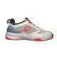 Zapatillas Lotto Mirage 200 Blanco Rojo Poppy Gris - Barata Oferta Outlet